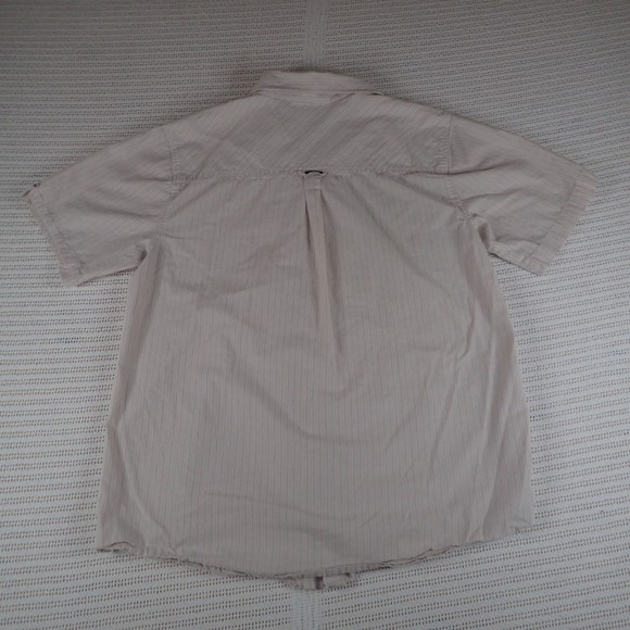 Alab Clothing Company Button Up Pink Shirt w/ Embroidery on Shoulder Size: Large - Picture 8 of 8